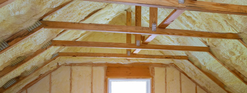 attic blown insulation project