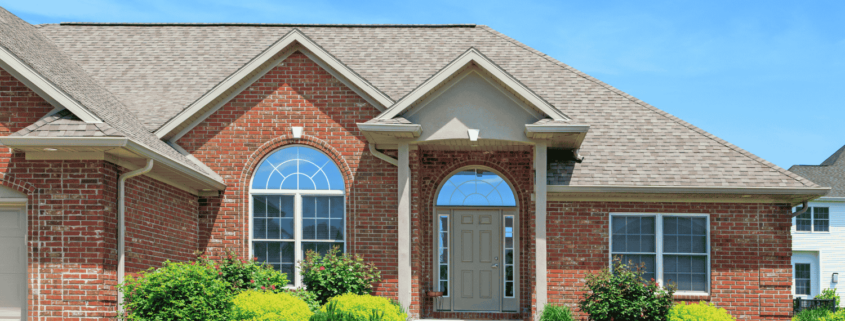 Brick veneer siding, a timeless and resilient choice for homes.
