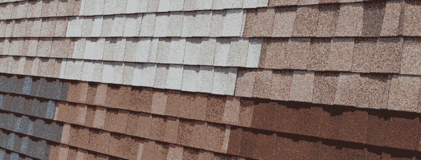 A variety of asphalt shingles displayed in different colors and styles showcasing the popular choice for roofing 1